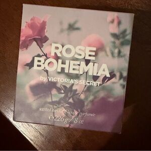 Victoria's Secret Rose Bohemia Candle - Pink and White